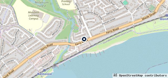 Map showing the location of CD Copland Motors Ltd