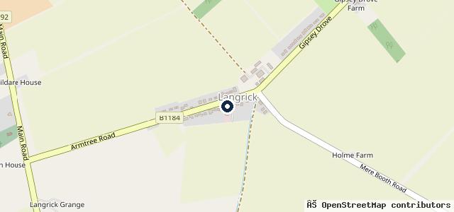 Map showing the location of Fenland Garage &amp; Recovery | Wisbech