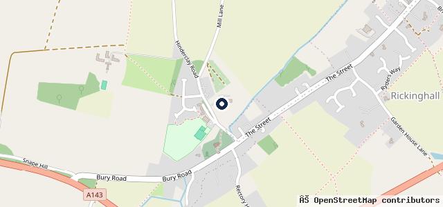 Map showing the location of R.W Lister & Son