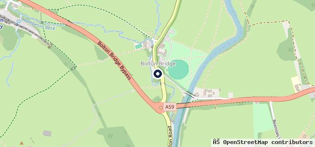 Map showing the location of Forge Garage (Bolton Abbey) Ltd