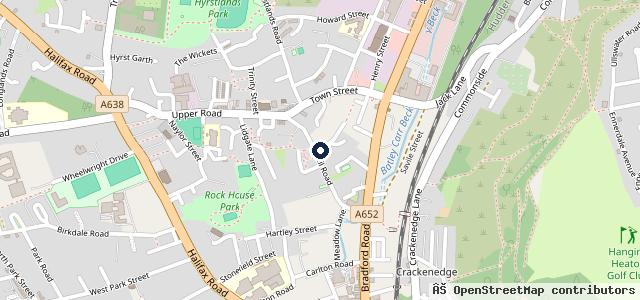 Map showing the location of DST Recovery Dewsbury
