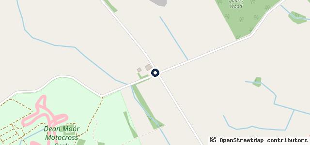 Map showing the location of Fulton's Landrovers