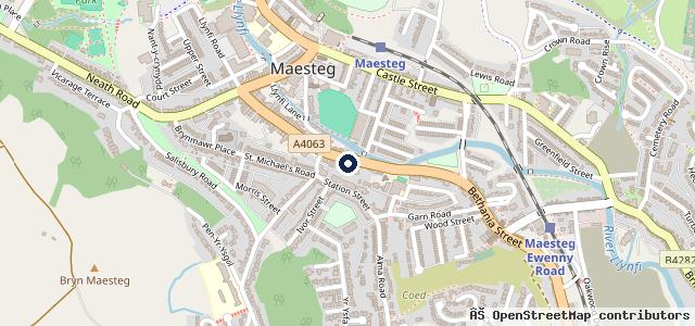Map showing the location of G T Motors