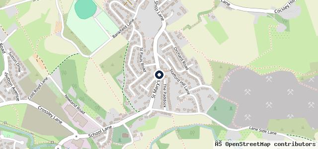 Map showing the location of Lanka Garage