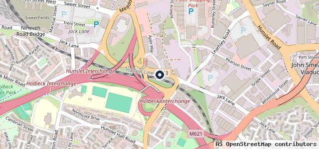 Map showing the location of AUTOCENTRE LEEDS ltd