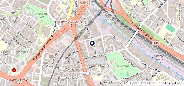 Map showing the location of Grafton Auto Mot Centre