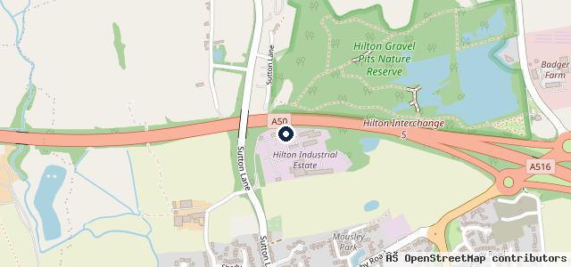 Map showing the location of Greenfields Recovery - Eurorepar Car Service