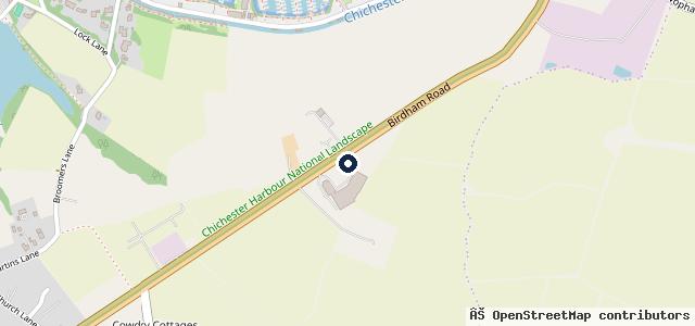 Map showing the location of GWA Cars and Finance