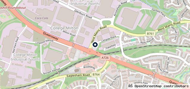 Map showing the location of H. Macartney Body Repairs Ltd