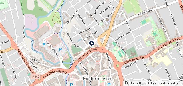 Map showing the location of CMS Vauxhall Ltd