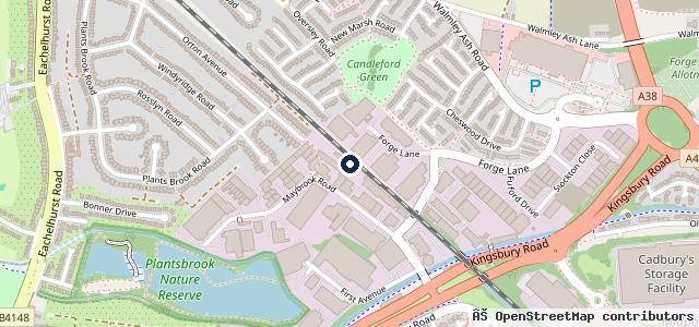 Map showing the location of Vehicle Solutions LTD