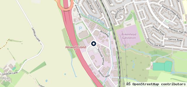 Map showing the location of Durley Garage Ltd | Birkenhead