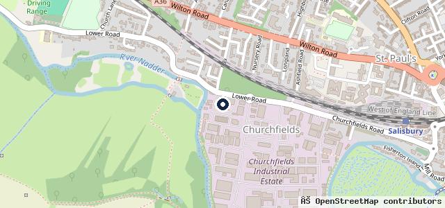 Map showing the location of Heritage Automotive