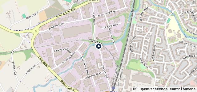 Map showing the location of Victoria Recovery Ltd