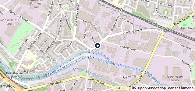 Map showing the location of I.S Garage Mechanical Car Repairs