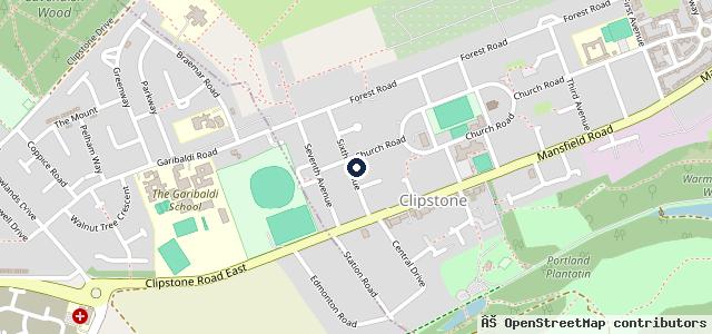 Map showing the location of J S Auto