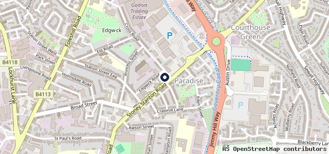Map showing the location of Kaz Autos Ltd