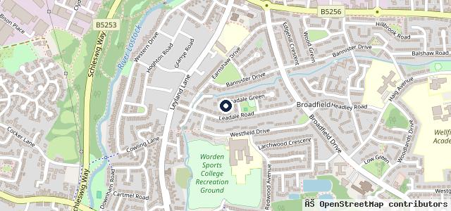 Map showing the location of Kings Northwest