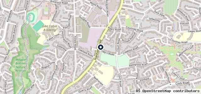 Map showing the location of Kingswood Autocare Ltd