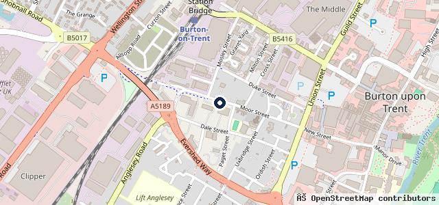 Map showing the location of Golden Recoveries Vehicle Rescue Service