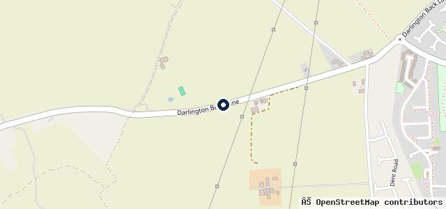 Map showing the location of Longfield Cars | Darlington