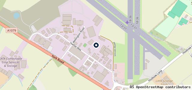 Map showing the location of Marshall Auto Care