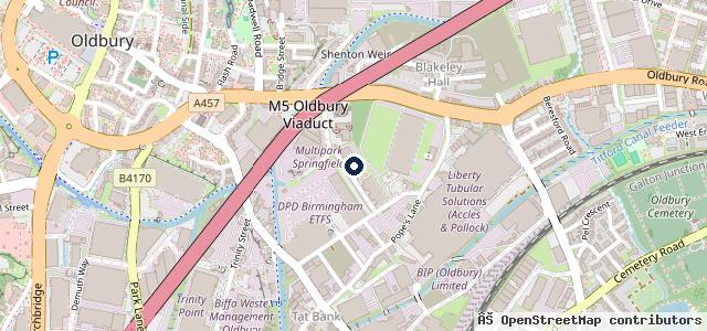 Map showing the location of MAX Automotive Group Ltd