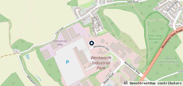 Map showing the location of Mercedes Benz Used C V Centre