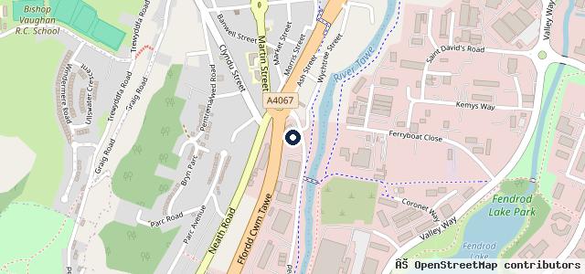 Map showing the location of M G R Motors Ltd
