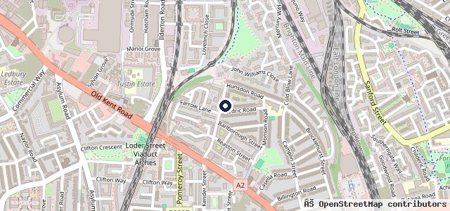 Map showing the location of M-One Motors Service