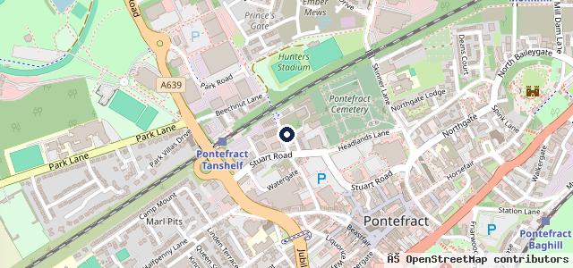 Map showing the location of MotoXConcepts & Mxc mot center