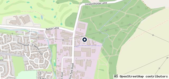 Map showing the location of MS Service and Repairs Ltd