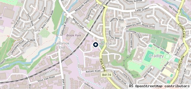 Map showing the location of MSC Auto services