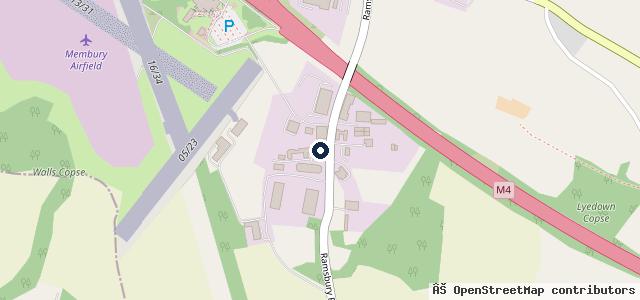 Map showing the location of N D Services