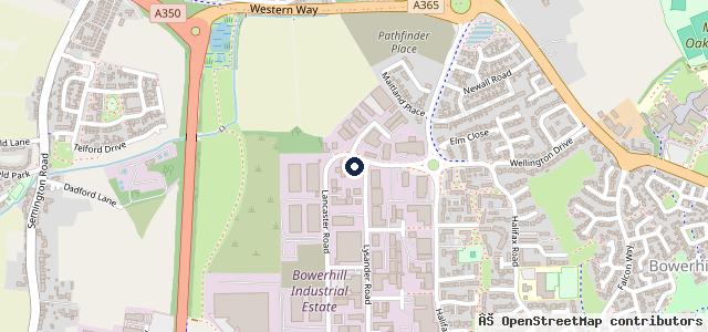 Map showing the location of Nortree Motor Company