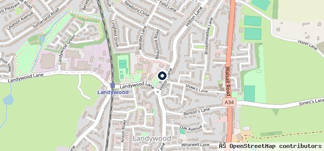 Map showing the location of R D A Tyre & Auto Care