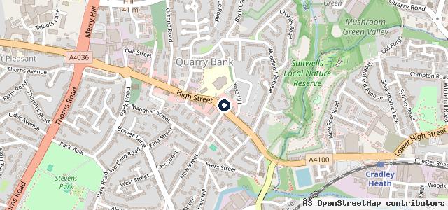 Map showing the location of QB Motorcycles