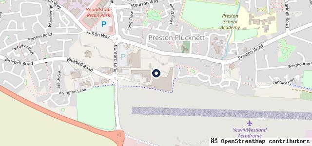 Map showing the location of Quedam Tyres & MOT