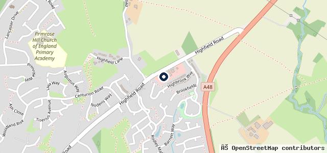 Map showing the location of R M A Services