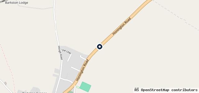 Map showing the location of Scotts Garage