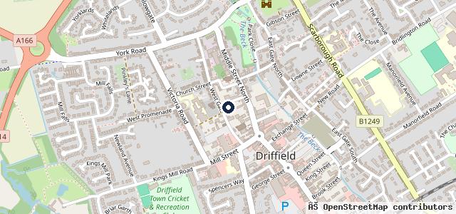 Map showing the location of Richardson Ford