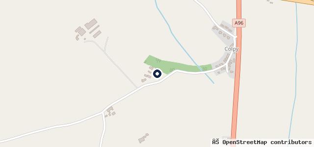 Map showing the location of Ritchie Garage Colpy
