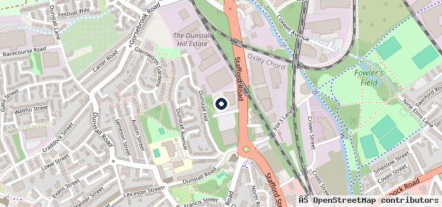 Map showing the location of Brindley - Cars Wolverhampton