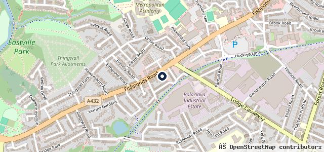 Map showing the location of Roadworthy Bristol Suzuki