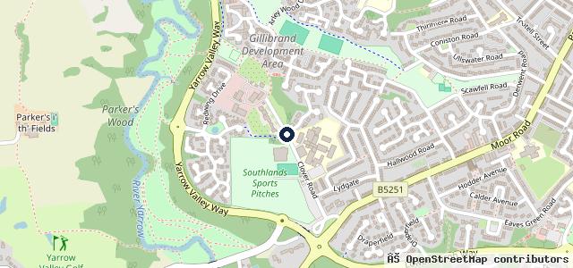 Map showing the location of James Hart Chorley Ltd