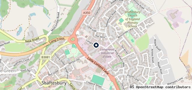 Map showing the location of Hine Motors - Foray Motor Group