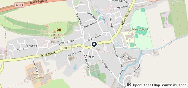 Map showing the location of FJ Chalke &amp; Vale Motors