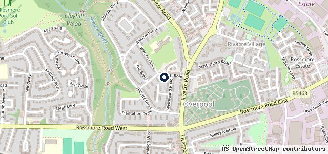 Map showing the location of S&I Motor Repairs