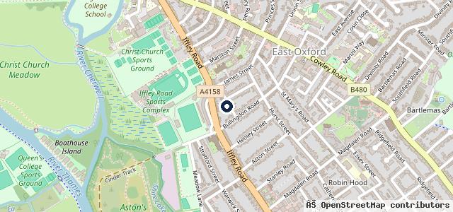 Map showing the location of Dave Clarke &amp; Sons Motorcycles | Oxford