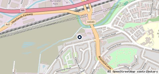 Map showing the location of The Mechanic